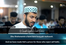 Lexim i mrekullueshëm me përkthim nga Surja El-Isra’ (08-27) – Noseddin Salim Nuri