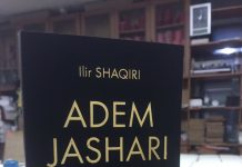 “Focus Print” -Shkup, botoi 10.000 ekzmeplarë të librit “Adem Jashari” të autorit Ilir Shaqiri