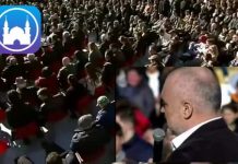 Edi Rama ndërpret fjalimin për ta respektuar ezanin
