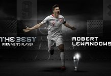 Lewandowski shpallet lojtari më i mirë i vitit nga FIFA