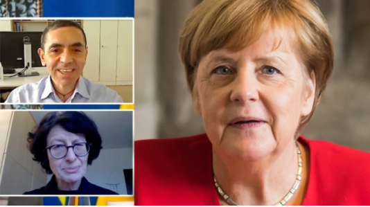 Merkel në takim me shkencëtarët Şahin dhe Türeci: Jemi krenarë me ju